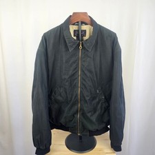 VTG 90s Faconnable by Albert Goldberg Mens Bomber Jacket Navy XL
