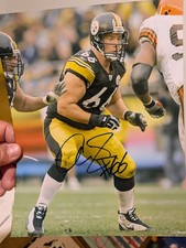 Pittsburgh Steelers autographed signed 8x10 photo Alan Faneca