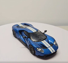 MINI GT 249 Ford GT Liquid Blue with White Stripes