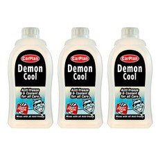 Winter Antifreeze & Summer Coolant Universal Top Up CarPlan Demon Cool 1L x3