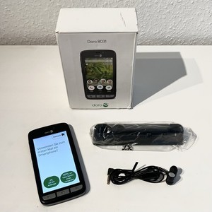 DORO 8031 Senioren-Smartphone in Schwarz (Hervorragender Zustand & ohne Simlock)