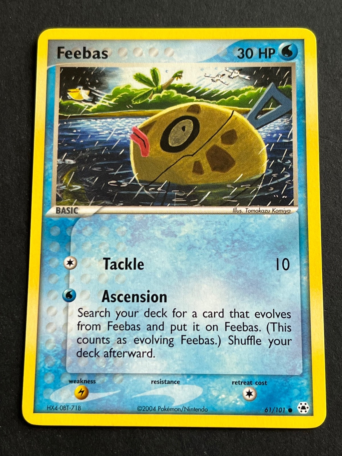 Feebas Common EX Hidden Legends 61/101 NM