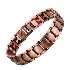 Pure Copper Magnetic Bracelet men women Arthritis Pain Relief Balance Energy MAX