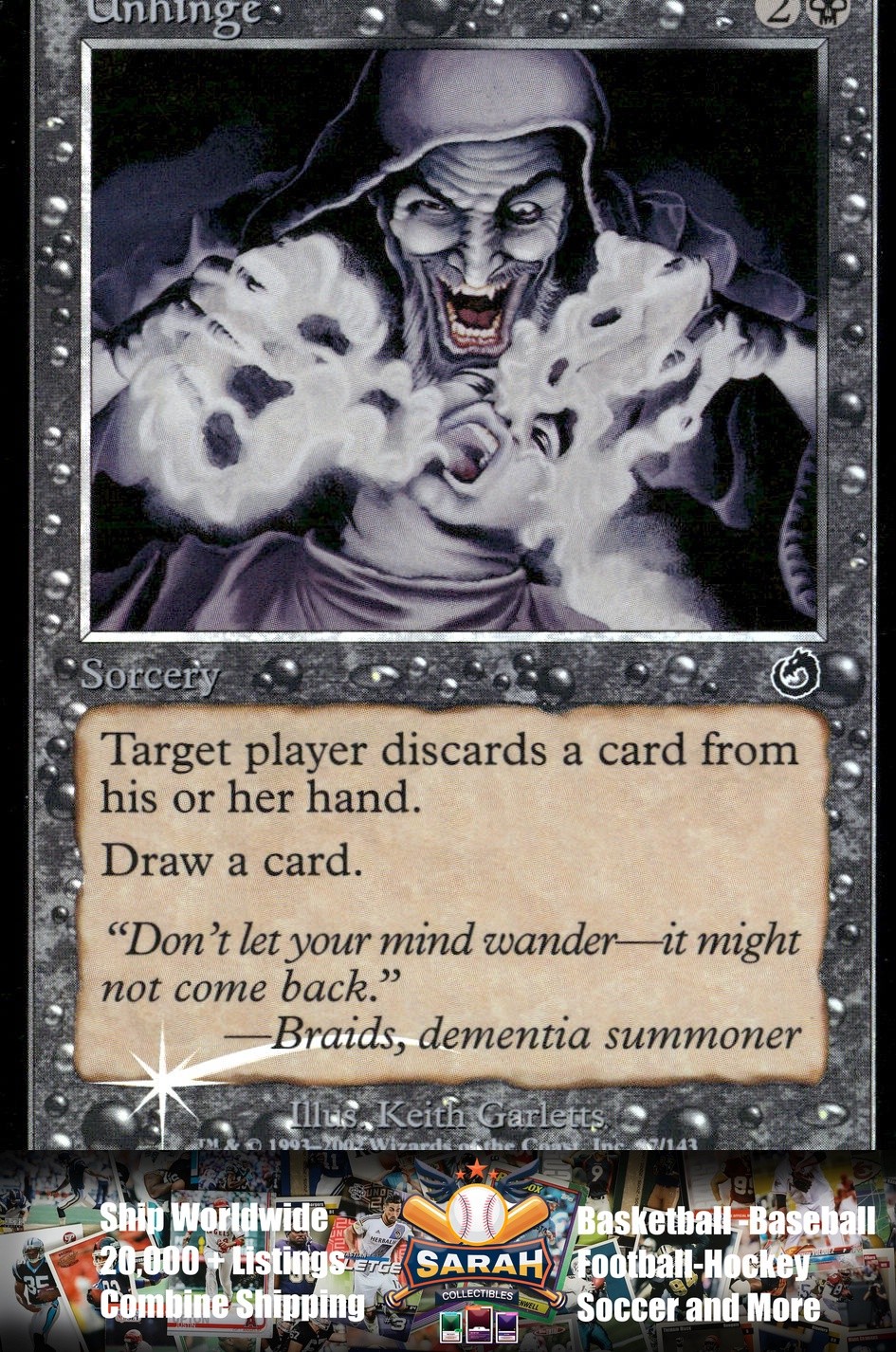 Unhinge 87 Torment Magic The Gathering