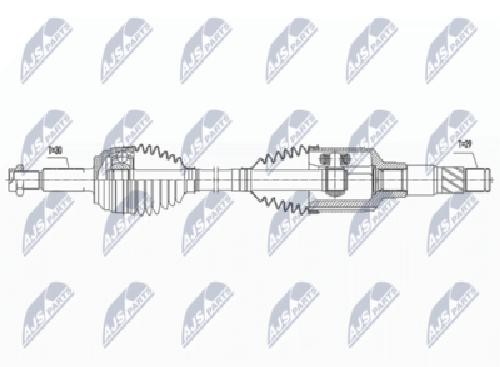 Original NTY Drive Shaft NPW-CH-112