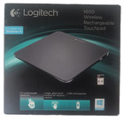 Logitech T650 kabellose wiederaufladbare Touchpad Maus, Kabel & USB-Empfänger fehlt