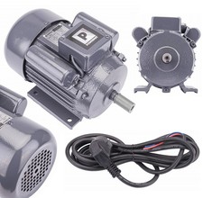 Powermat Einphasenmotor 1,5 kW 230V 1400 rpm 230V Motor für Kompressor