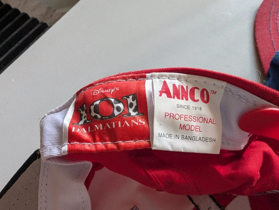 Vintage Disney Kids Hats Toy Story 101 Dalmatians and Mickey Mouse - Image 2 of 4