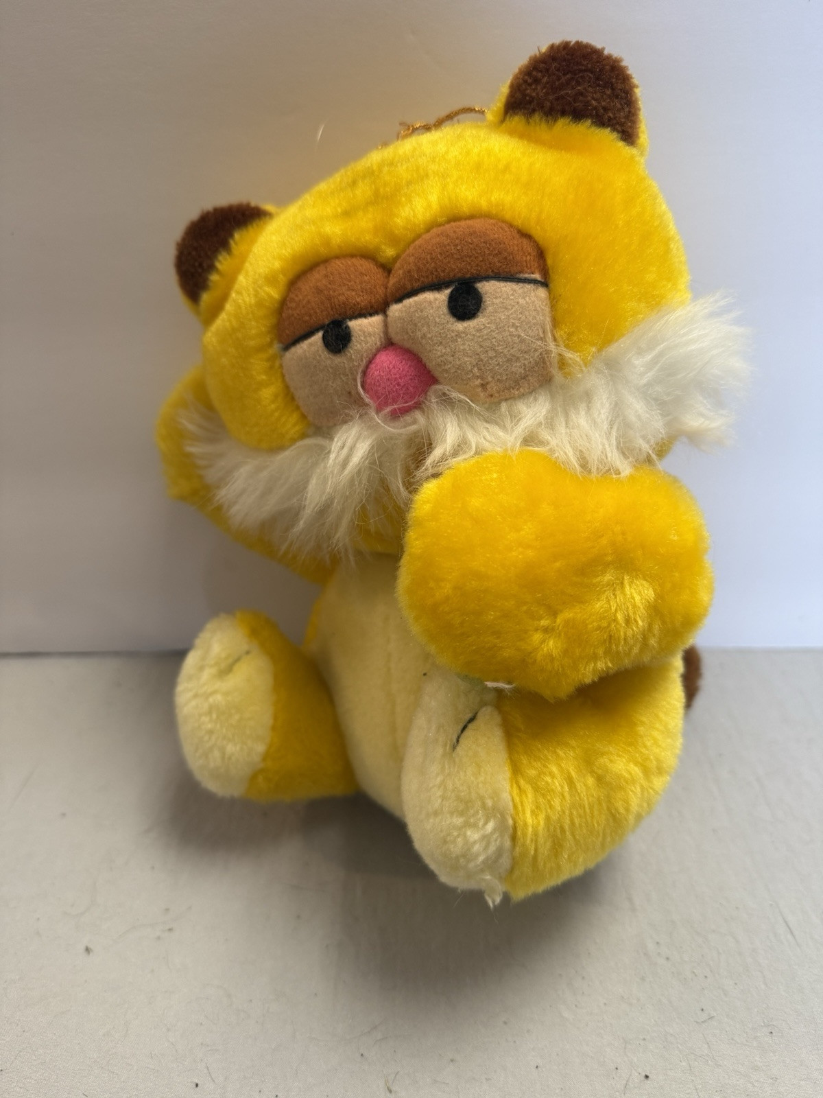 Vintage Garfield Plush Fakie Knock Off Clone Carnival Toy | eBay