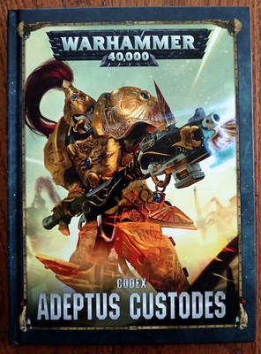Codex Adeptus Custodes 8th Edition Warhammer 40K Games Workshop