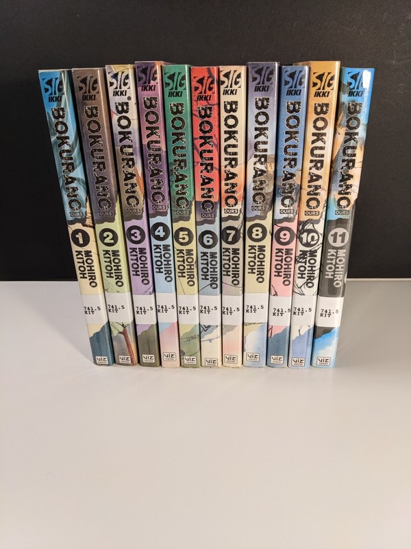 Bokurano Ours Vol 1-11 Manga English *Complete Set* VIZ Signature Edition