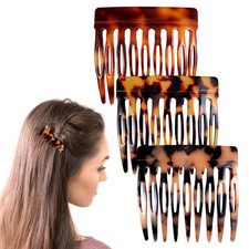 6Pcs Hair Side Combs for Women Fine Thin Hair Small French Side Hairs Comb