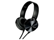 Sony MDR-XB450 Extra Bass Foldable Closed-Back Headphones Black, Used