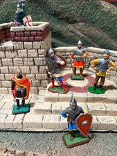Knights, lot of 6 incredible knight figures, 54mm