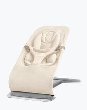 Ergobaby Evolve 3-in-1 Multi-Position Baby Bouncer Seat Cream Gently Used