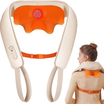 Nackenmassagegerät kabellos mit Wärme und 4D-Knettechnologie