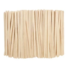 1000 Pcs 5.5 Inch Wooden Coffee Stirrers Disposable Drink Stirrer Sticks