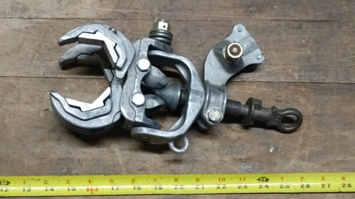 Hubbell Power G42291SJ 400 Amp Jaw Clamp, Aluminum All Angle Grounding Clamp
