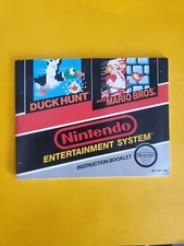 Super Mario Bros  Duck Hunt Nintendo NES Instruction Manual Booklet NES-MH-USA