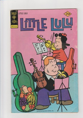 Little Lulu #232 G+ Gold Key cómic 1976 hora del almuerzo - Imagen 1 de 2