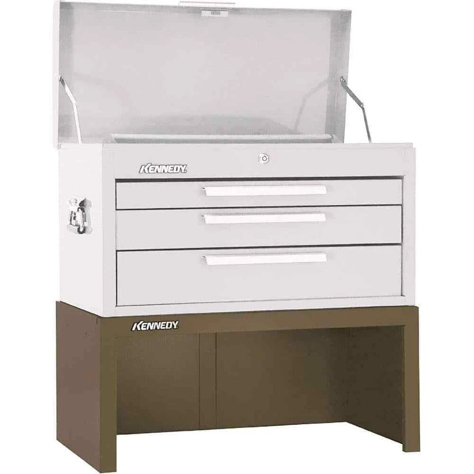 Elevador Kennedy 2600B de acero marrón, 26-5/8" de ancho x 11-3/4" de alto x 12-1/2" de profundidad Foto 2 de 2