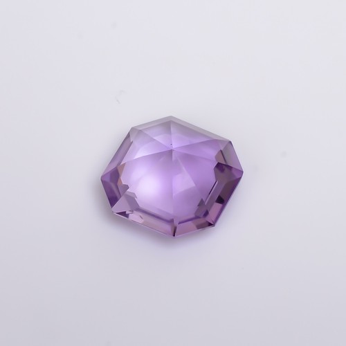 14.20 Carats Natural Purple Amethyst Cushion Shape Custom Cut Loose Gemstone - Picture 2 of 4