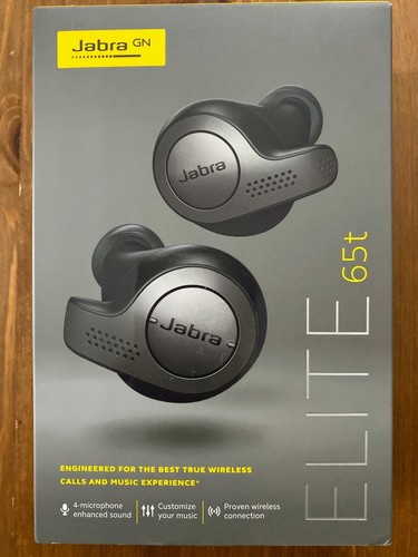 Jabra Elite 65t Earbuds, True Wireless 