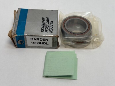 Barden 1906HDL-1/2PR Bearing 7906 71906 1906-HDL 30x47x9 mm