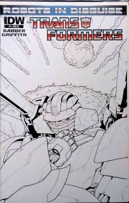 TRANSFORMERS ROBOTS IN DISGUISE | 1:10 Andrew Griffith #3 VARIANT 10 COPY INCV I