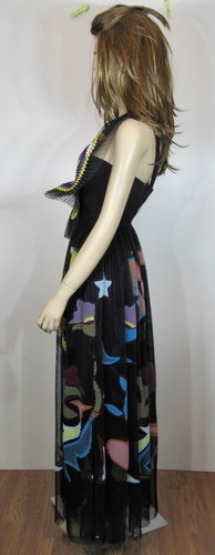 Mary Katrantzou Monroe Butterfly Print Tulle Dress, US 4 MSRP $5150 - Picture 2 of 5