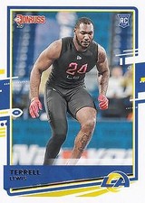 2020 Donruss #291 Terrell Lewis NM