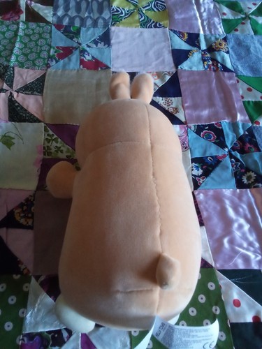 Squishmallow Hug Mees Orange Bunny Rabbit Fuzzy Belly Levinda 8” 2020 - 第 8/8 張圖片