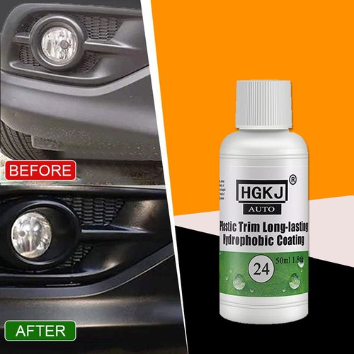 50ml Universal Car Plastic Refurbish Agent Trim Restorer Restoration Accessories - Foto 4 di 10