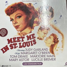 Meet Me in St. Louis Laserdisc CAV, 50th Anniversary 