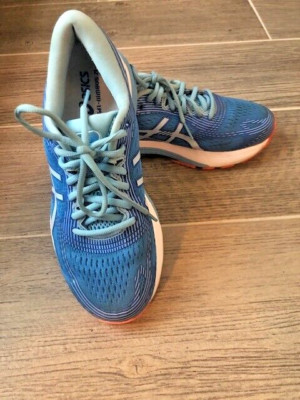 ASICS Women's Gel-Nimbus 21 Blue Coast/Skylight Running Shoes, Size 8 Wide US