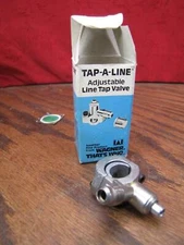 Tap-A-Line Adjustable Line Tap Valve for 1/2" - 5/8" OD Tube Part # QTL-2
