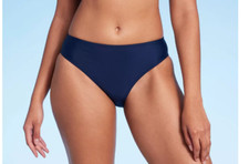 Women's Low-Rise Full Coverage Hipster Bikini Bottom -Shade  Shore size XL 16 