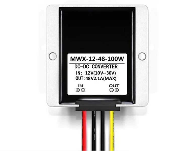 Waterpr Voltage Booster Power DC/DC Converter Step Up Regulator 12V to 48V 2.1A - Image 4 of 4