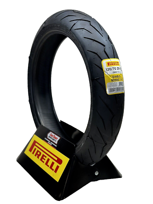 Pirelli Diablo Rosso III Motorcycle Tire Set FRONT 120/70ZR17