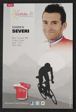 2018 Damien Severi Radsport 2013 Cofidis Pro Cycling Team Autogrammkarte