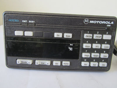 Motorola Radio Astro Spectra Control Head W9 HCN1078 Systems 9000
