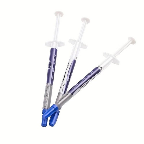 3pcs 1g Grey Silver Thermal Grease Silicone Heat Sink Paste CPU Cooler Heatsink - Photo 4/4