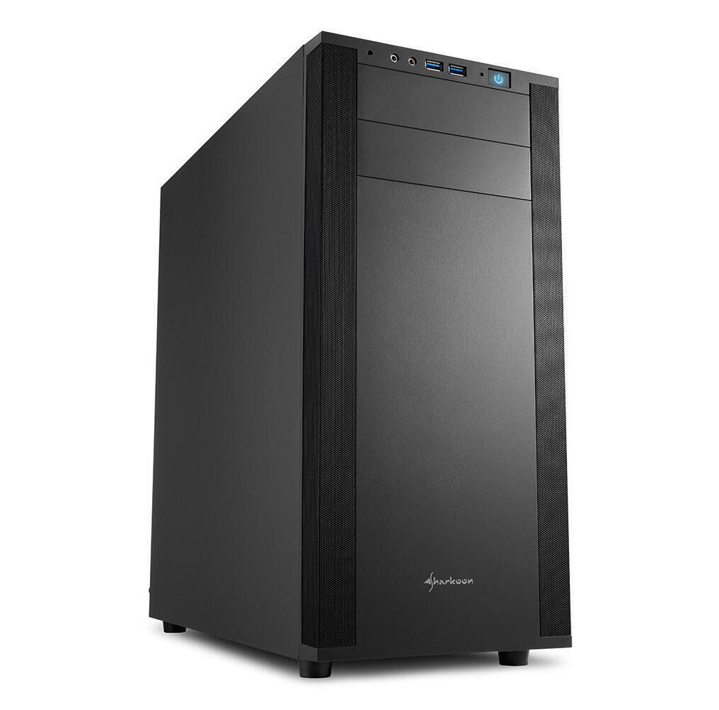 Sharkoon PC Gehuse M25-V ATX schwarz 11690₽