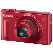 Red Canon Digital Camera PowerShot SX610 HS Optical 18x Zoom 85 -90 New