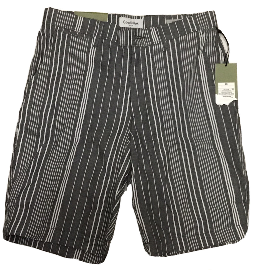 Goodfellow By Target W28 Flat Front chinos Shorts Mens Boy Linden