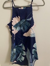 Flower Print Tank Dress