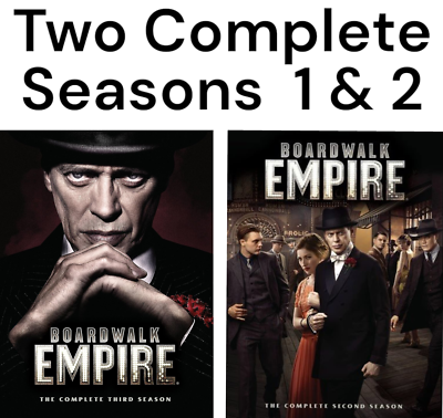 Boardwalk Empire: Seasons 1-2 Bundle - DVD Box Set 23 Hours + | eBay
