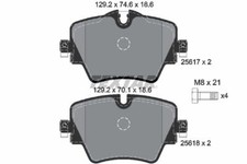 Pastillas De Freno Serie 1/2/3/4/X1/X2/X3/X4/Z4- Supra 2.0
