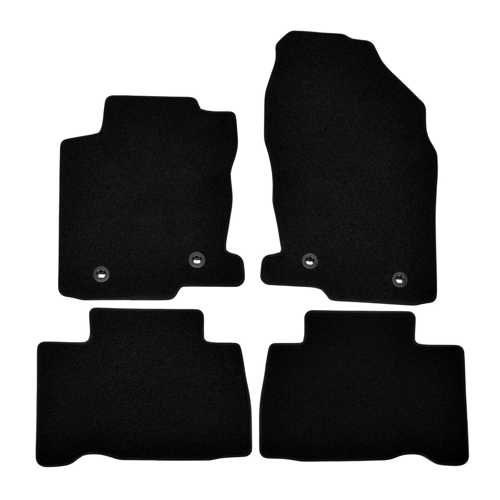 Tapis de sol en velours de rechange moquette noire pour habitacle Lexus NX 2014-2021