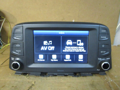 18 19 20 Hyundai Kona Radio Receiver Audio Stereo Display Screen 96160j9020